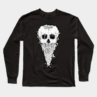 skull ice cream Long Sleeve T-Shirt